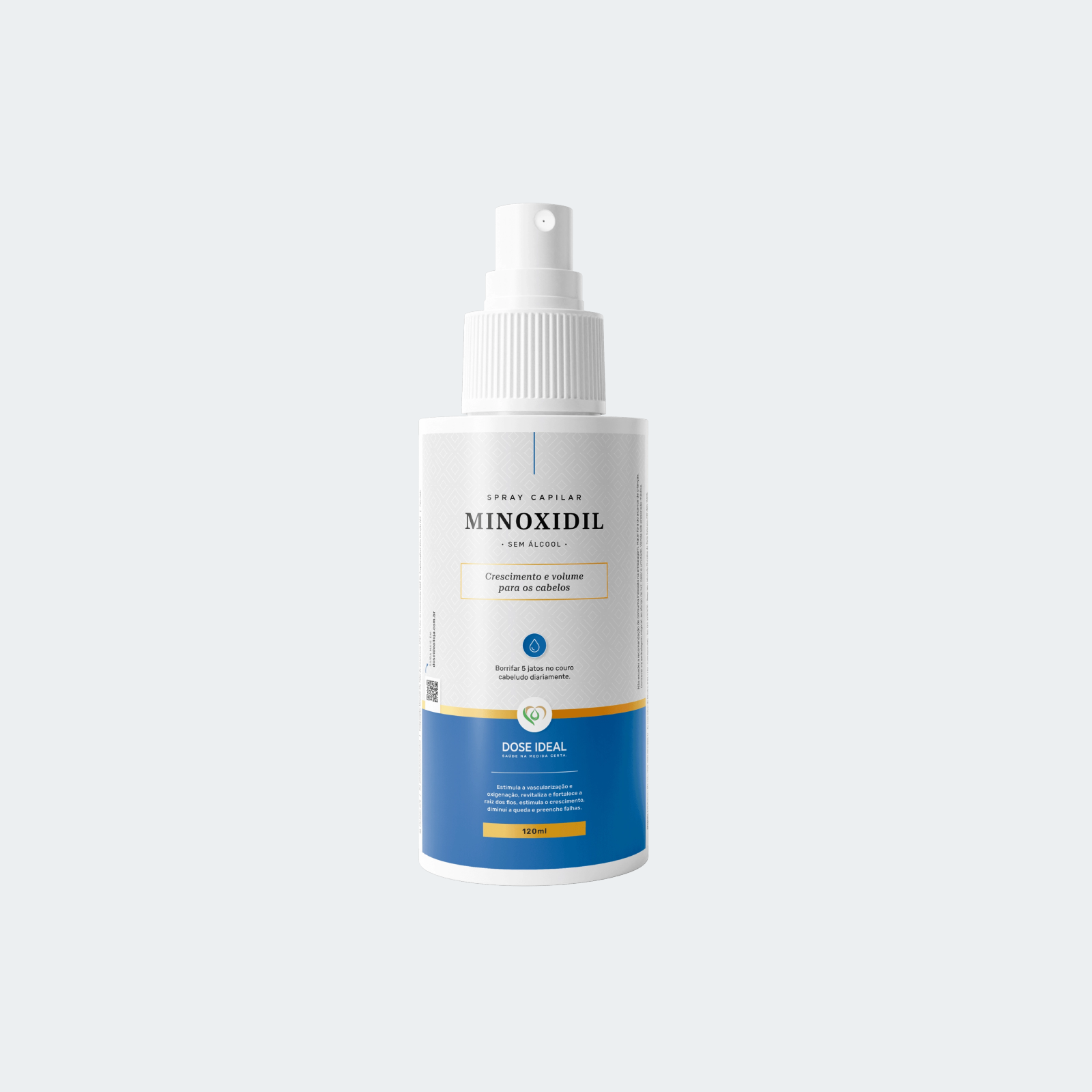 MINOXIDIL | Spray Sem álcool