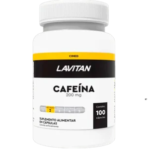 LAVITAN CAFEINA 200MG CAPS FRX100