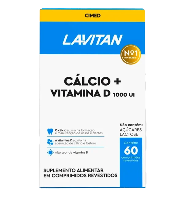 LAVITAN VIT CALCIO + D3 COMP FR C/60