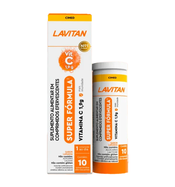 LAVITAN VIT C 1,9G CP EFE TBX10 SF