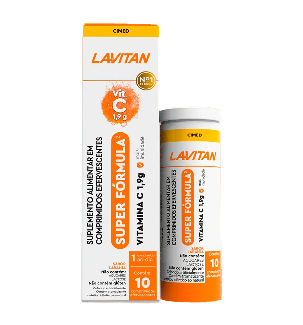 LAVITAN VIT C 1,9G CP EFE TBX10 SF