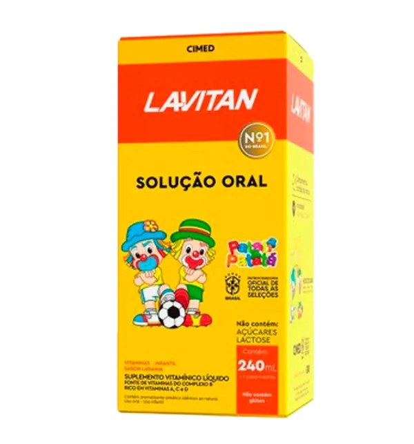 LAVITAN VIT INF SOL OR FR 240ML SBR LAR - Imagem 2