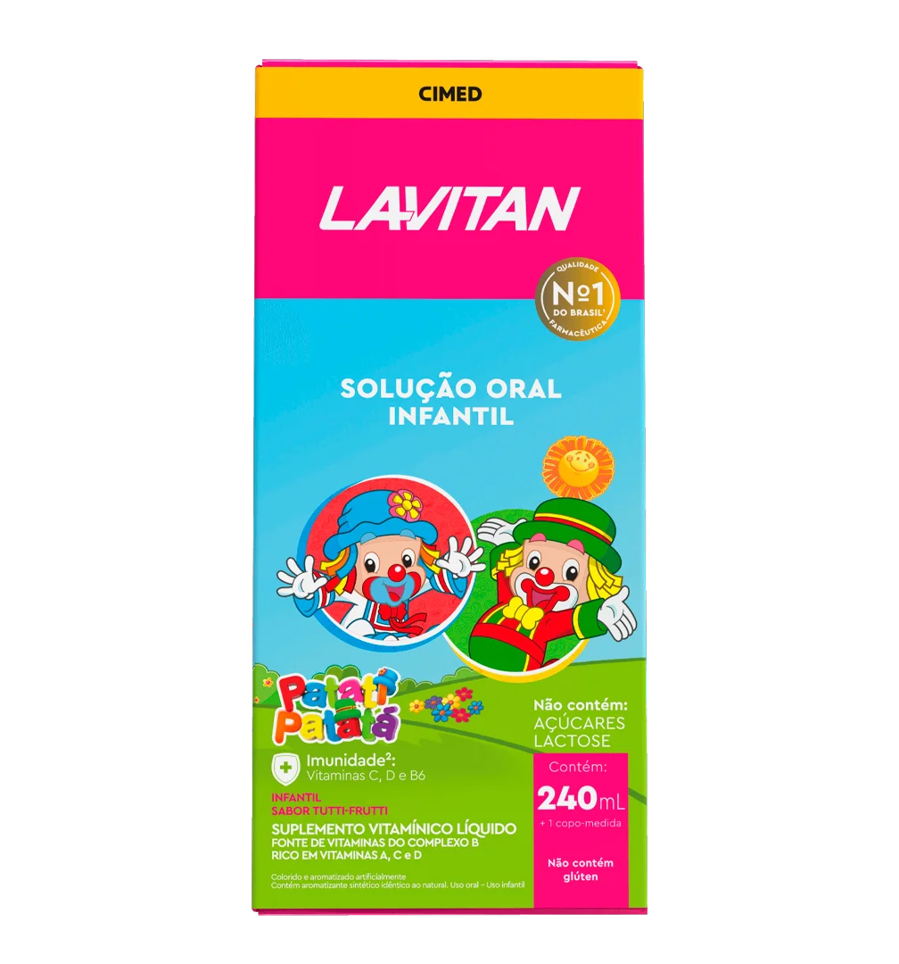 LAVITAN VIT INF SOL OR FR 240ML TUT FRUT