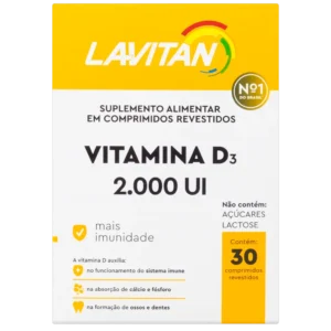 LAVITAN VITAMINA D 2.000UI COMP REV X 30