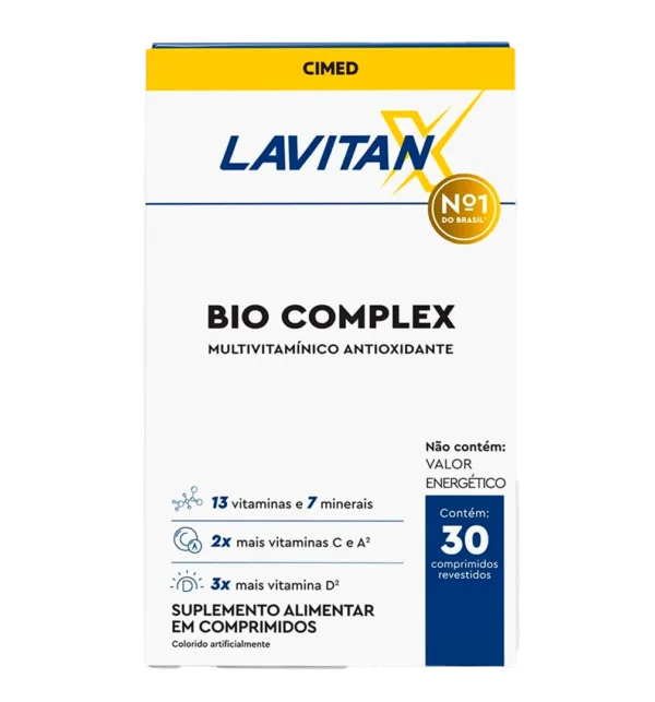 LAVITAN X BIO COMPLEX COMP REV FR X 30 - Imagem 2