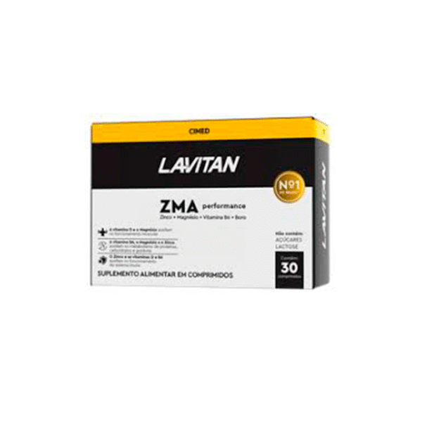 Lavitan ZMA Performance Polivitamínico 30 Comprimidos